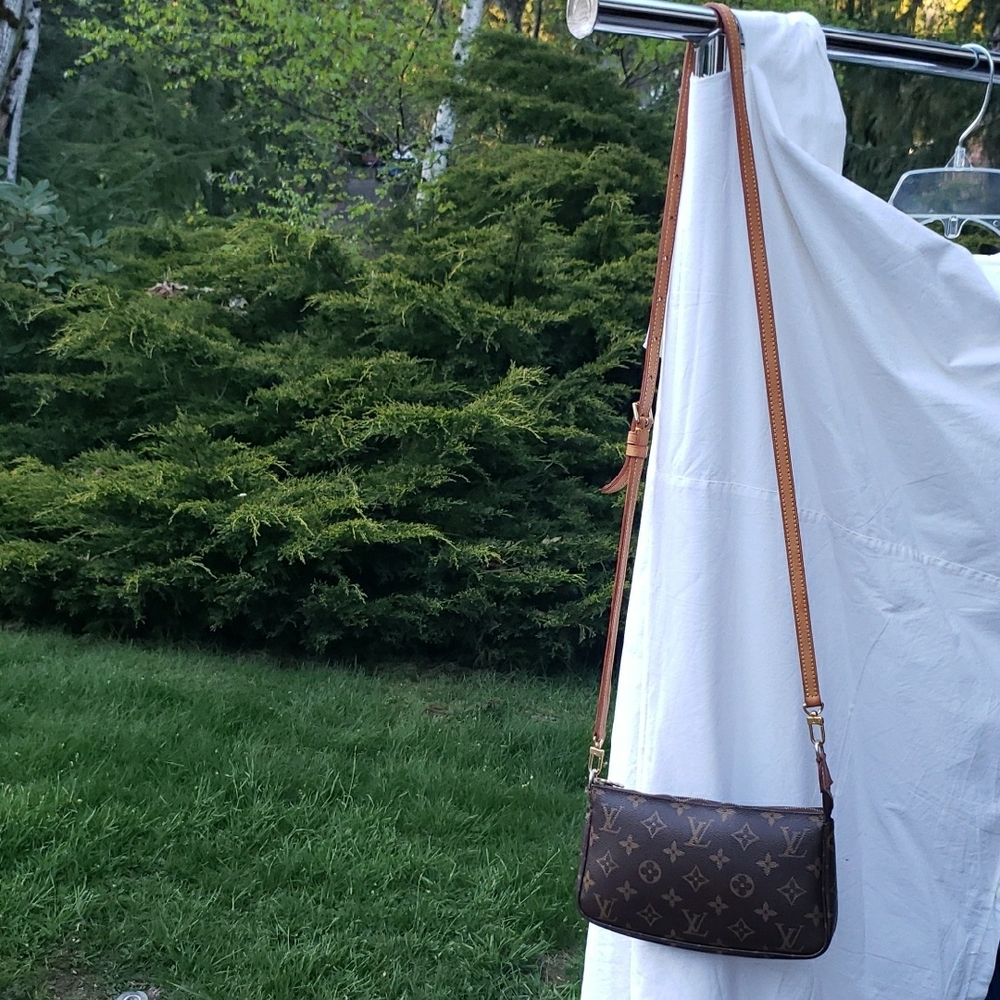 Louis Vuitton Brown Monogram Crossbody Bag